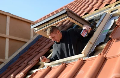 Pose de fenêtres de toit Velux à Rougeries